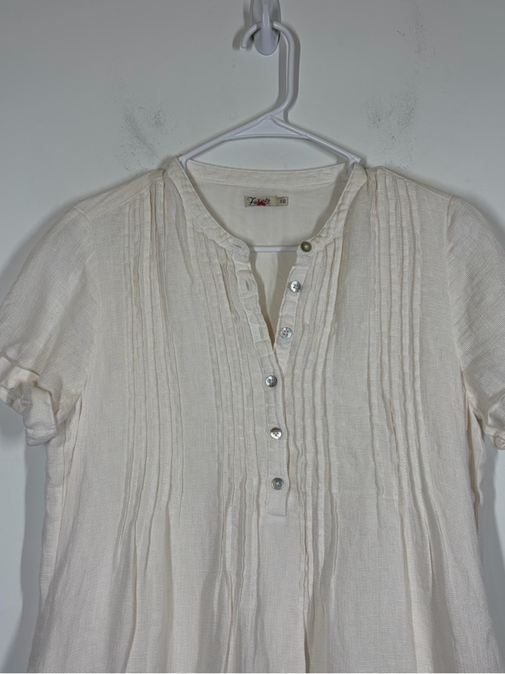 Faherty 100% Linen Gemina Dress Size Small - Picture 5 of 11